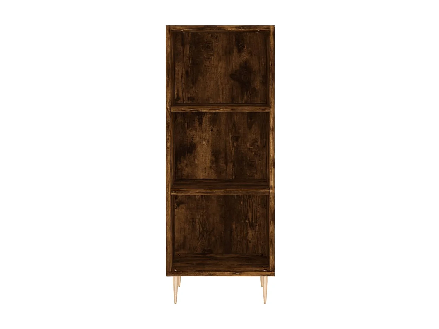Credenza Rovere Fumo 34,5x34x180 cm in Legno Multistrato
