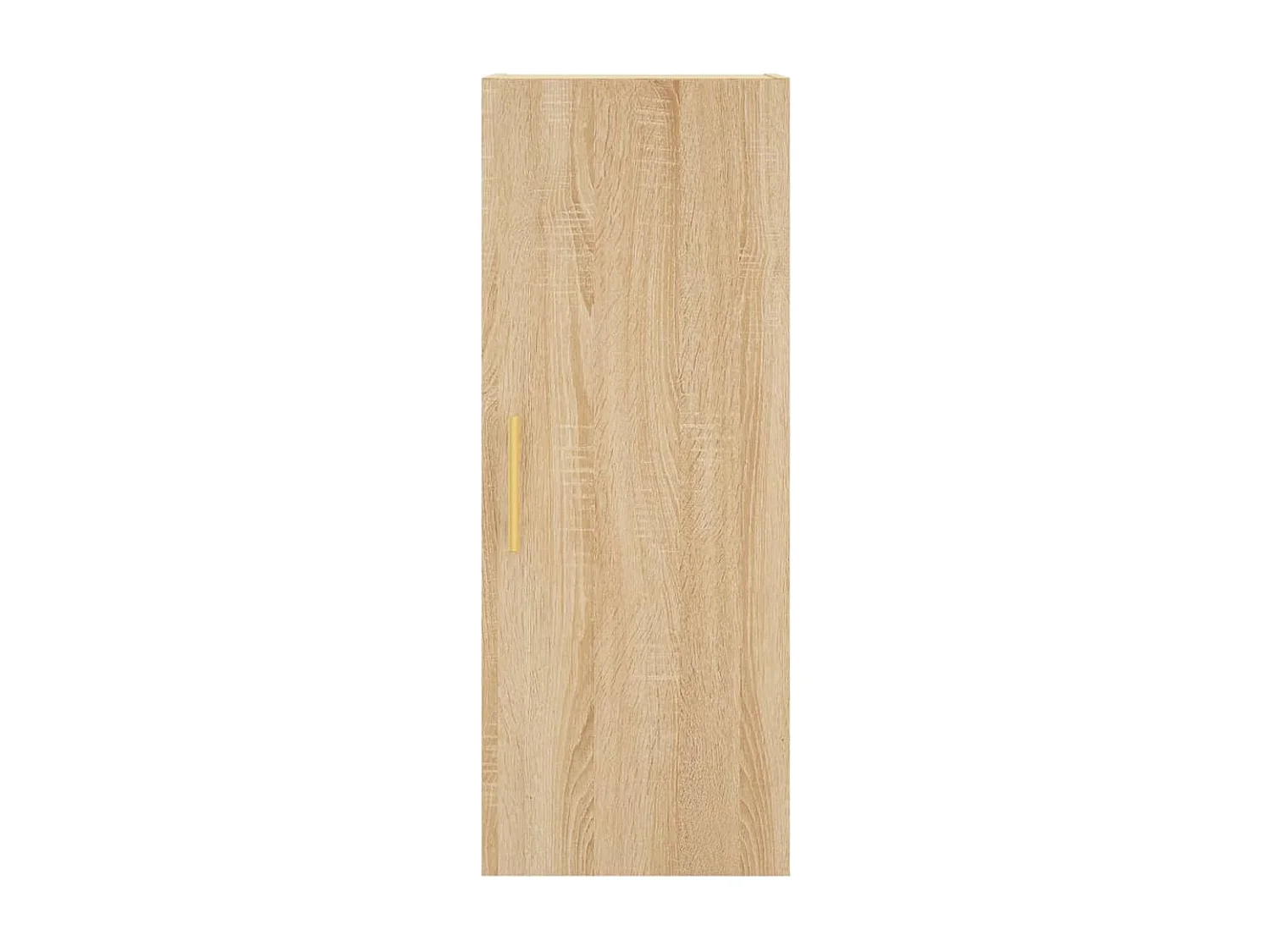 Hoge kast 34,5x34x180 cm bewerkt hout sonoma eikenkleurig
