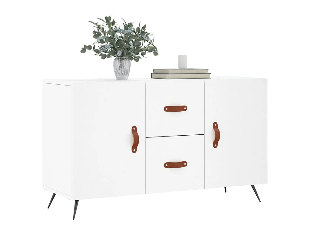 Sideboard Weiß 100x36x60 cm Holzwerkstoff