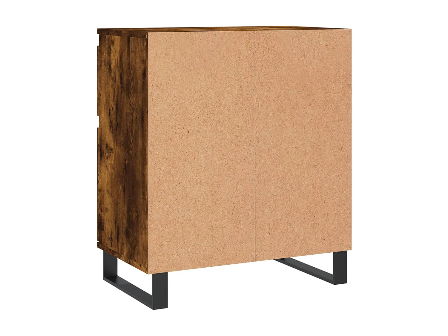 Buffet Chêne fumé 60x35x70 cm Bois d'ingénierie