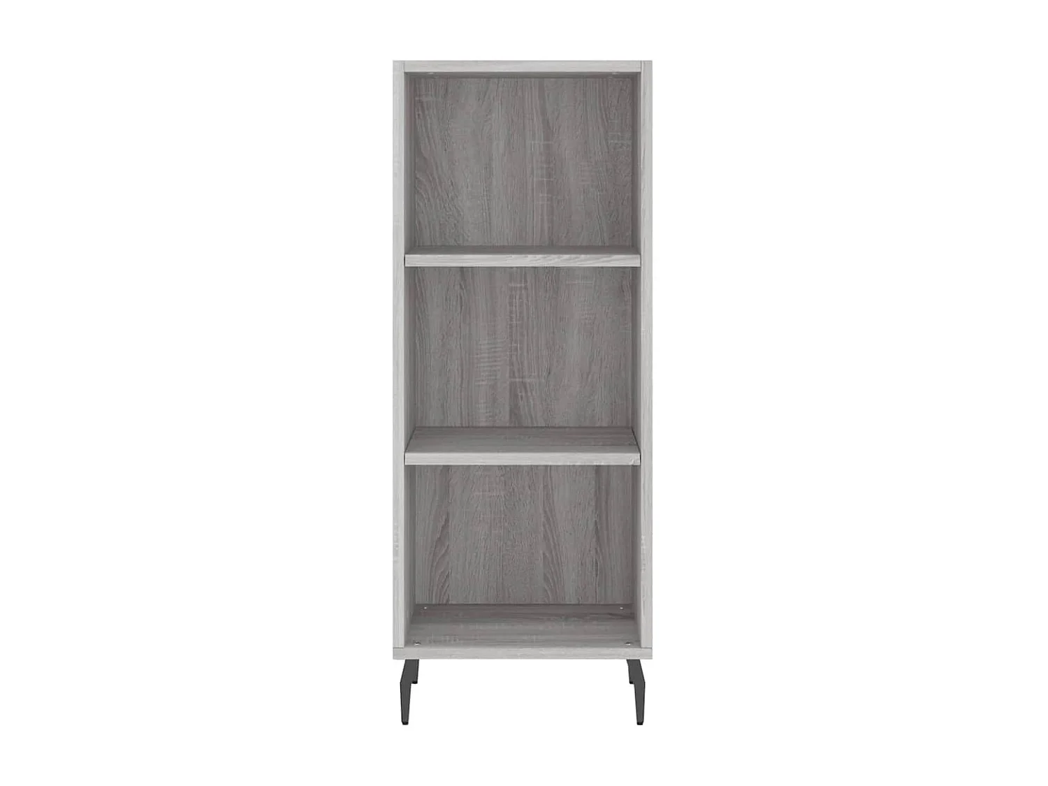 Buffet haut Sonoma gris 34,5x34x180 cm Bois d'ingénierie