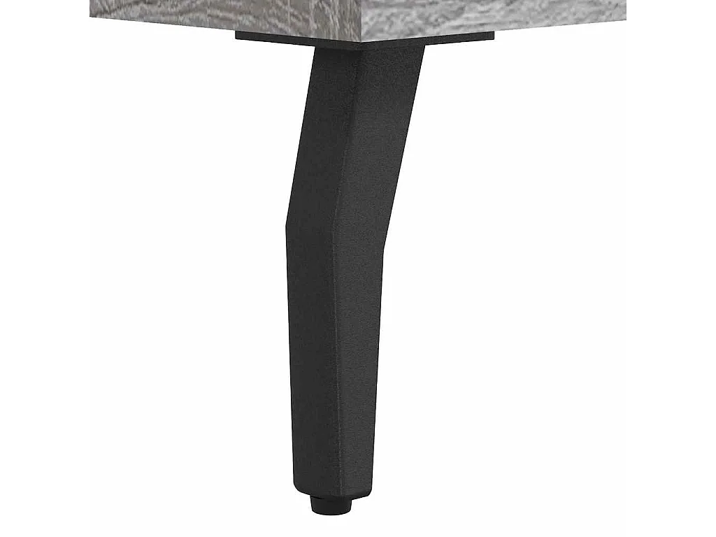 Hoge kast 34,5x34x180 cm bewerkt hout grijs sonoma eikenkleurig