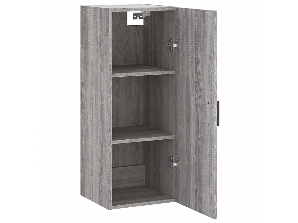 Armoire murale sonoma gris 34,5x34x90 cm