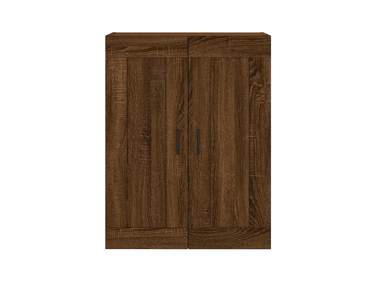 Mobile a Parete Rovere Marrone 69,5x34x90 cm Legno Multistrato