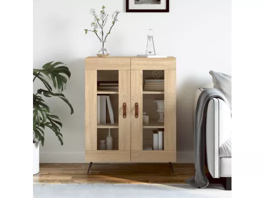 Kauf Unique Sideboard Sonoma-Eiche 69,5x34x90 cm Holzwerkstoff