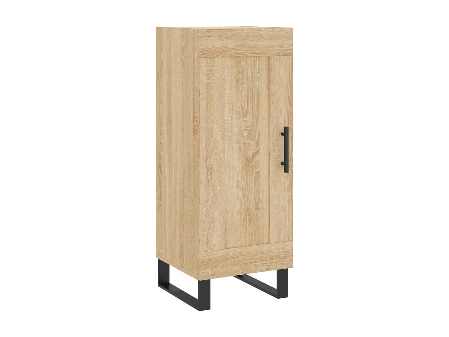Buffet haut Chêne sonoma 34,5x34x180 cm Bois d'ingénierie