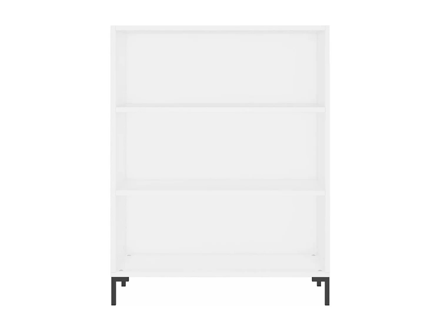 Buffet haut Blanc 69,5x34x180 cm Bois d'ingénierie