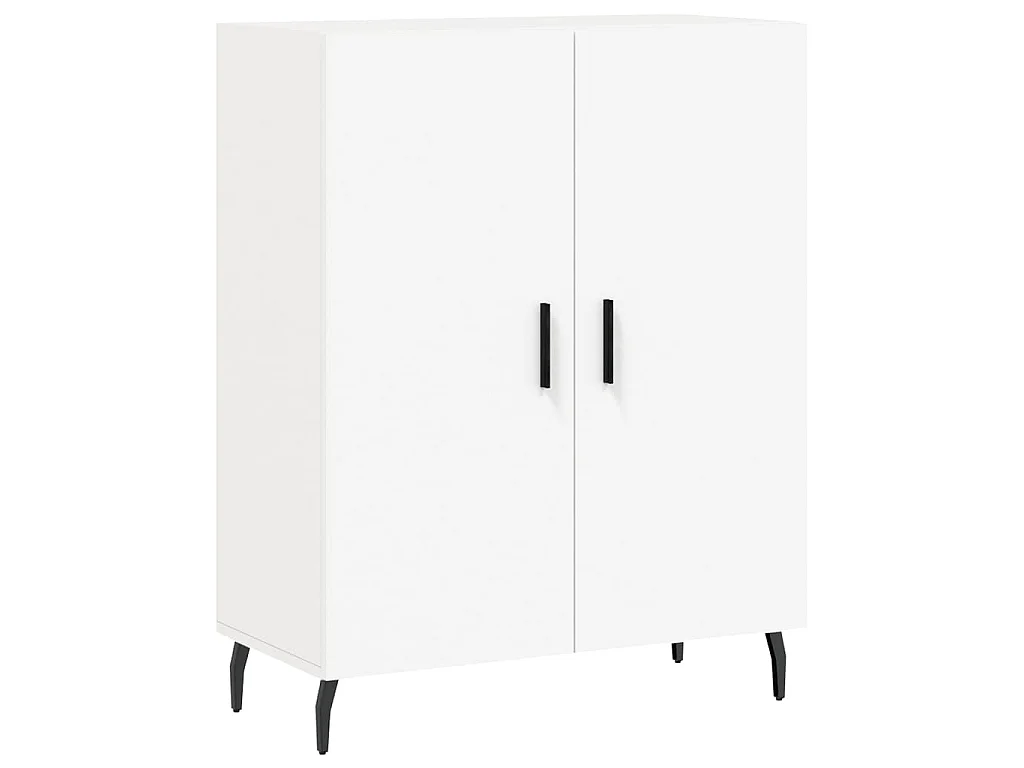 Dressoir 69,5x34x90 cm bewerkt hout wit