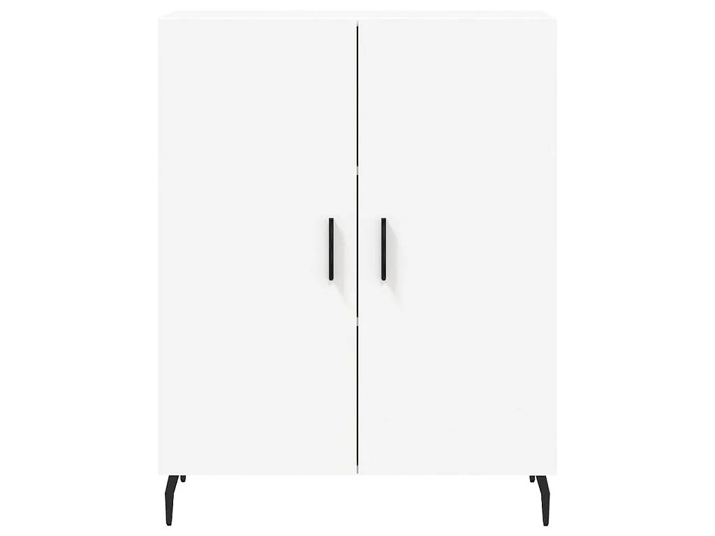 Dressoir 69,5x34x90 cm bewerkt hout wit