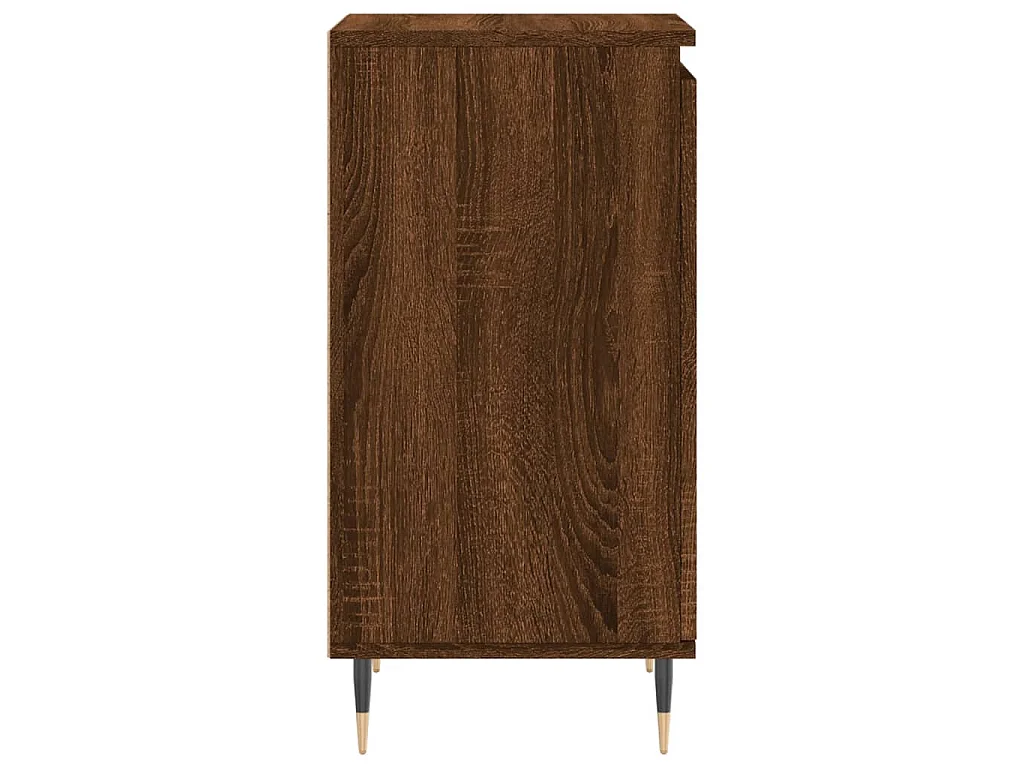 Sideboards 2 Stk. Braun Eichen-Optik 40x35x70 cm Holzwerkstoff