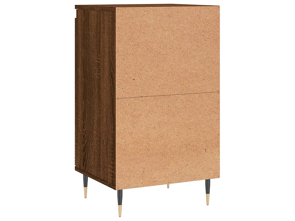 Sideboards 2 Stk. Braun Eichen-Optik 40x35x70 cm Holzwerkstoff