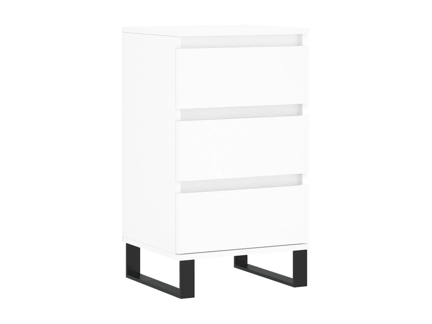 Sideboard Weiß 40x35x70 cm Holzwerkstoff