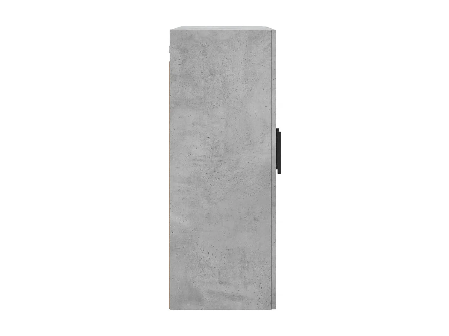 Armoire murale gris béton 69,5x34x90 cm bois d'ingénierie