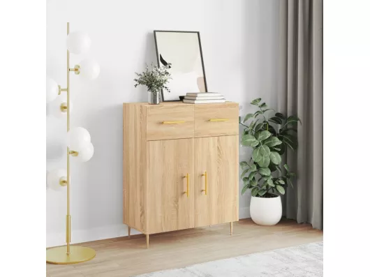 Kauf Unique Sideboard Sonoma-Eiche 69,5x34x90 cm Holzwerkstoff