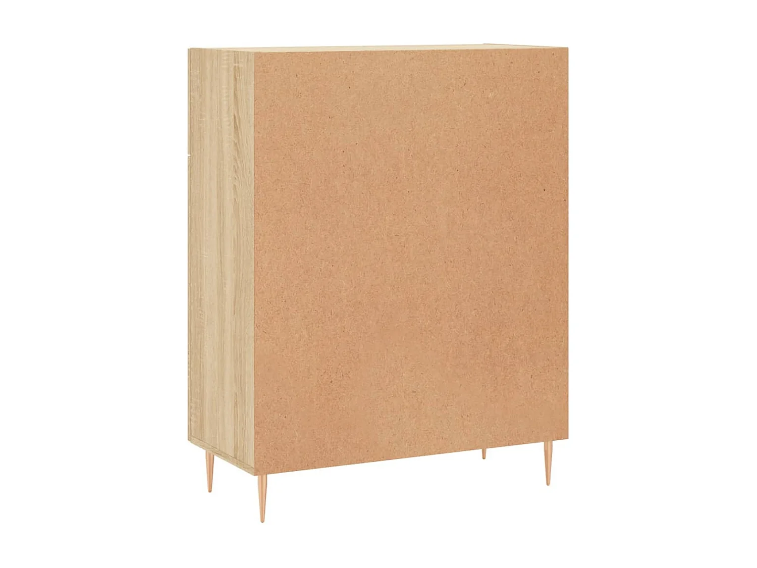 Dressoir 69,5x34x90 cm bewerkt hout sonoma eikenkleurig