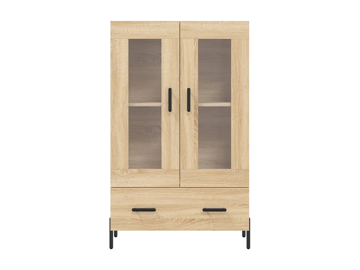 Highboard Sonoma-Eiche 69,5x31x115 cm Holzwerkstoff
