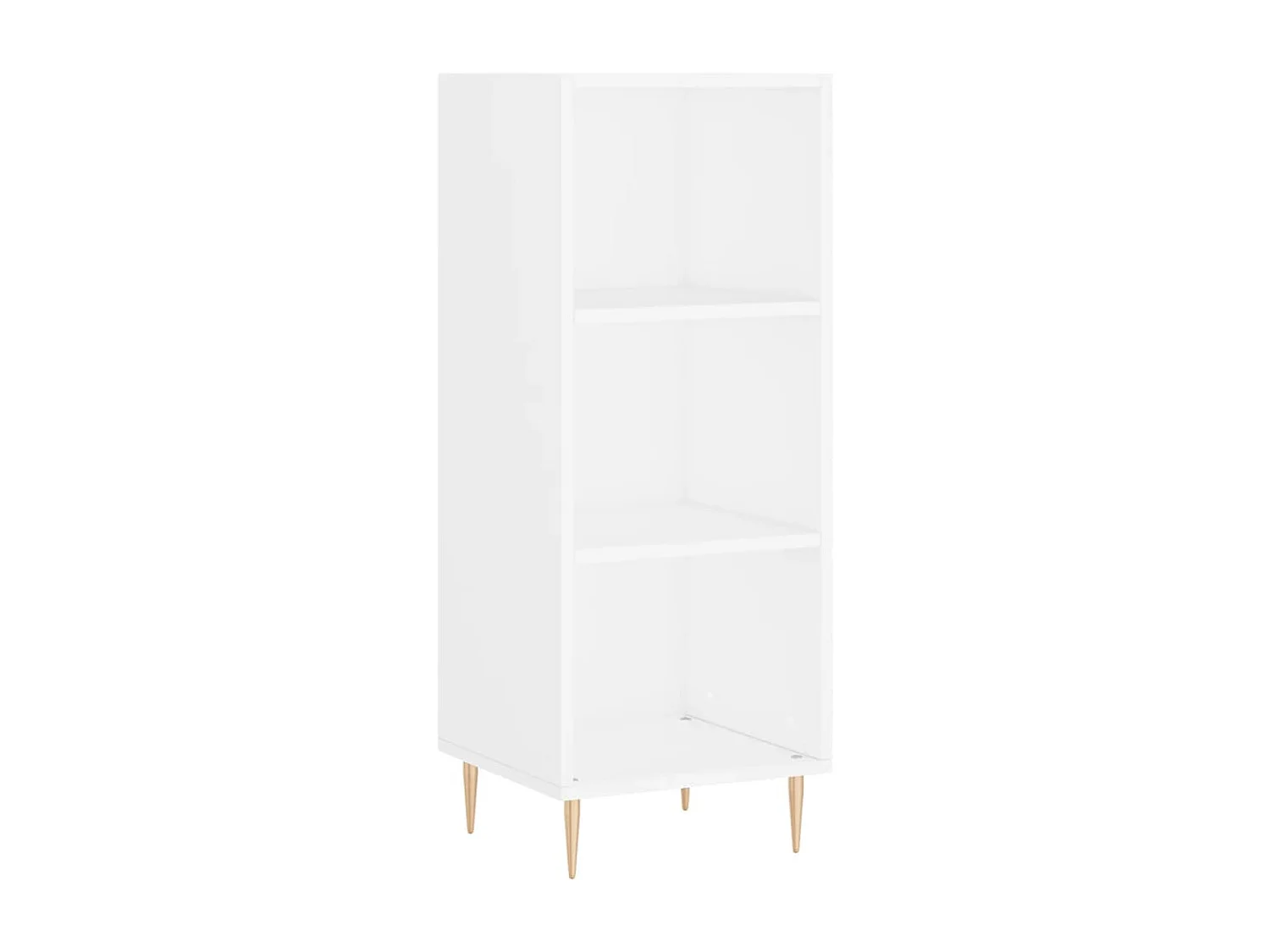 Dressoir 34,5x32,5x90 cm bewerkt hout wit