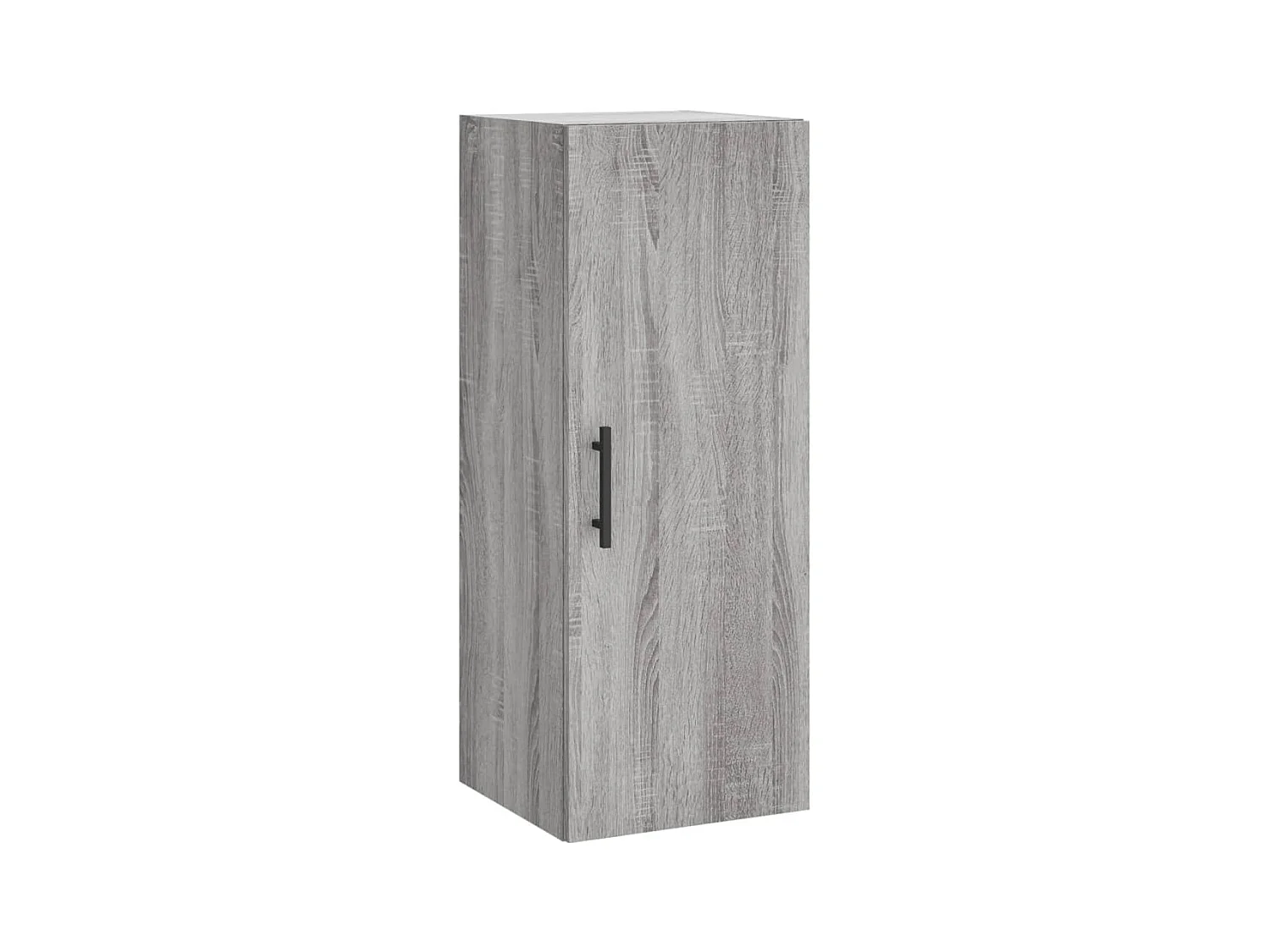 Highboard Grau Sonoma 34,5x34x180 cm Holzwerkstoff