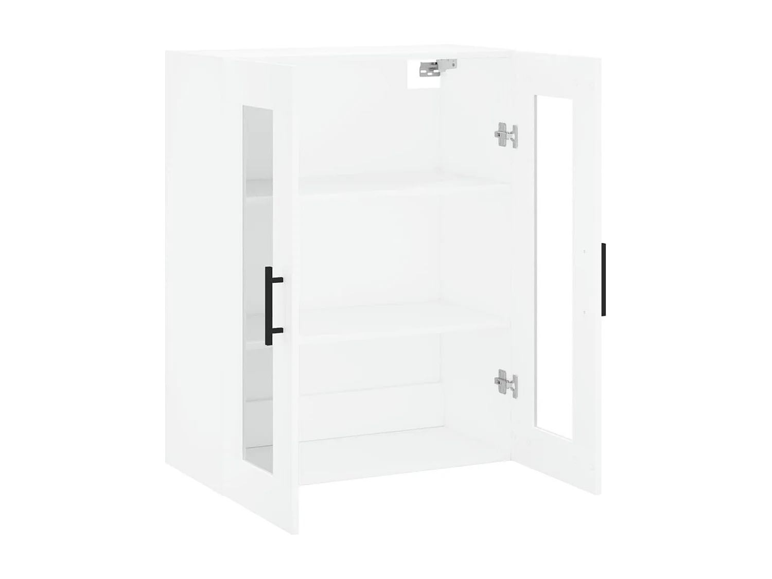 Armoire murale blanc 69,5x34x90 cm
