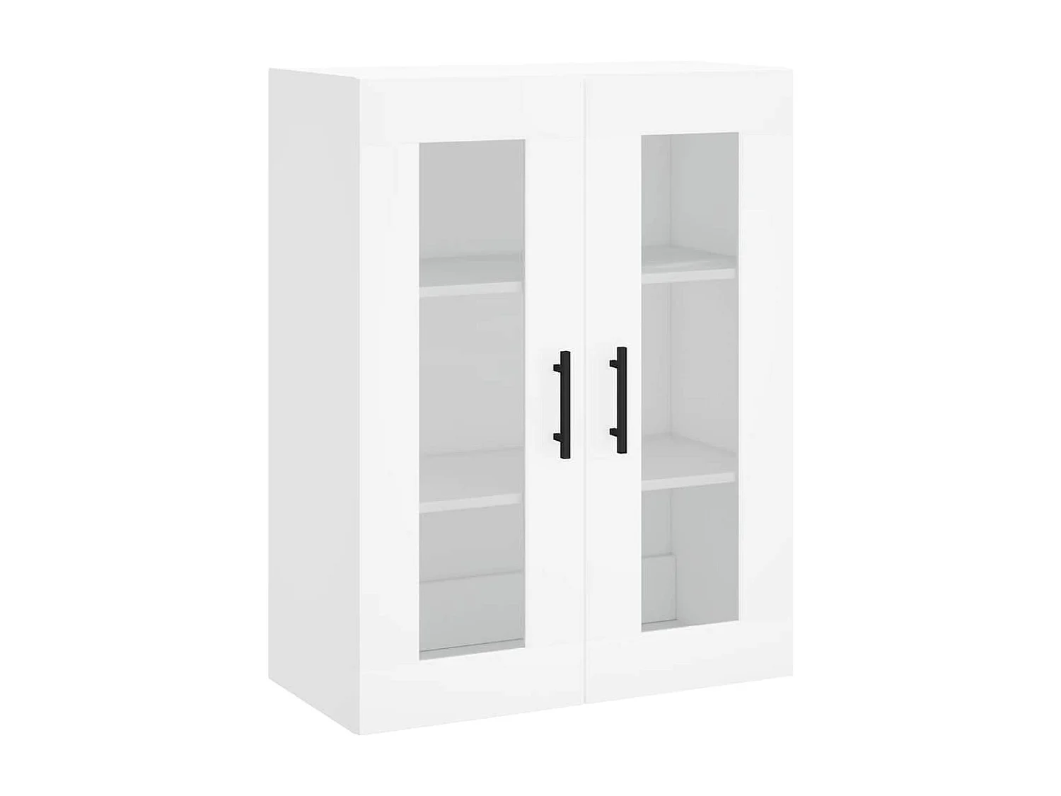 Armoire murale blanc 69,5x34x90 cm
