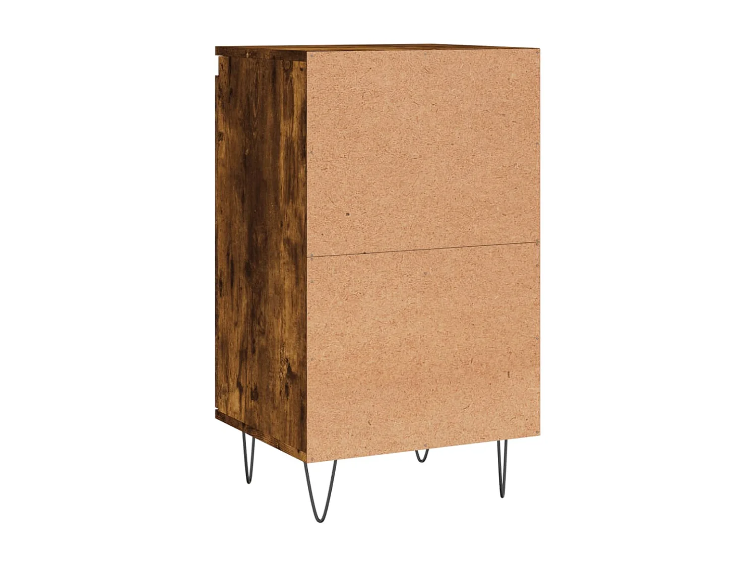 Buffets 2 pcs chêne fumé 40x35x70 cm bois d'ingénierie