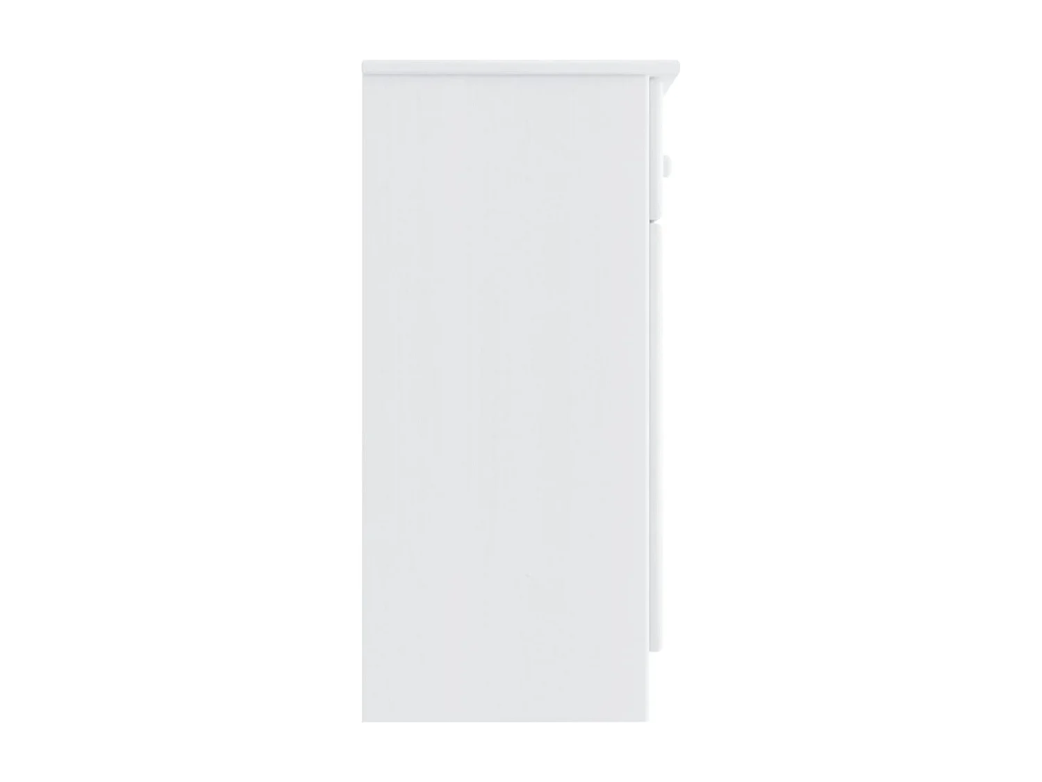 Buffet ALTA blanc 112x35x73 cm bois massif de pin