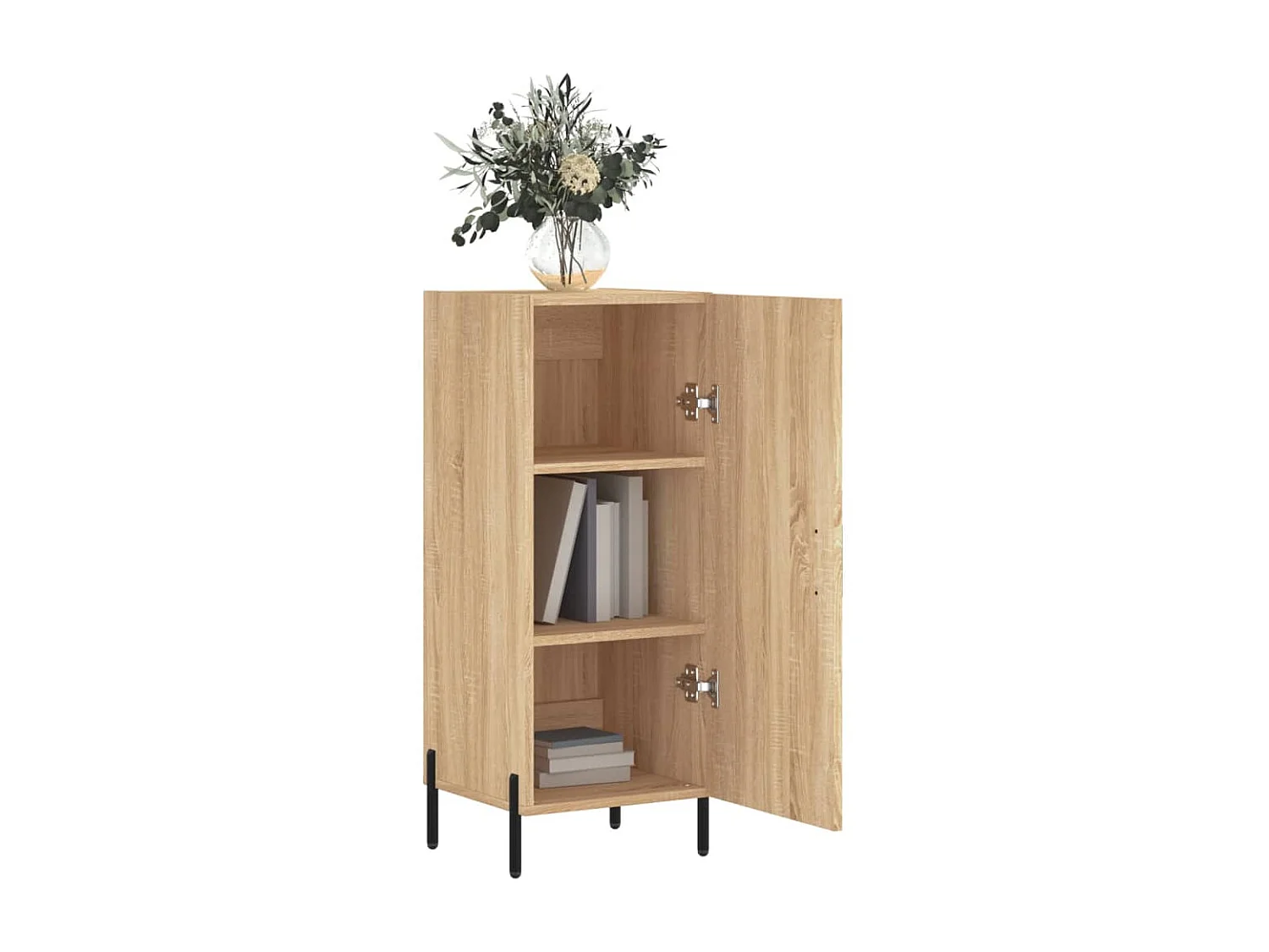 Buffet Chêne sonoma 34,5x34x90 cm Bois d'ingénierie