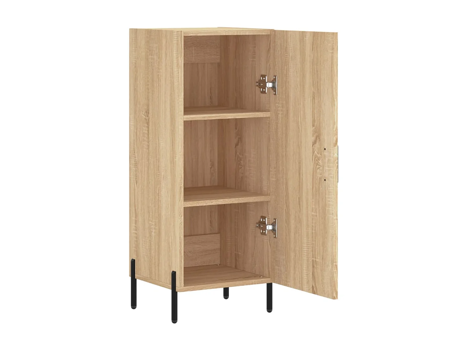 Dressoir 34,5x34x90 cm bewerkt hout sonoma eiken