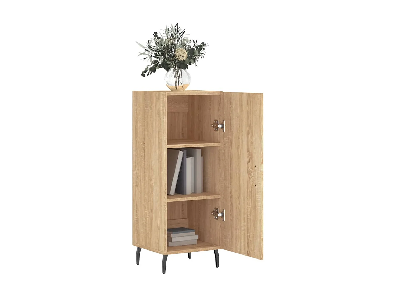 Sideboard Sonoma-Eiche 34,5x34x90 cm Holzwerkstoff