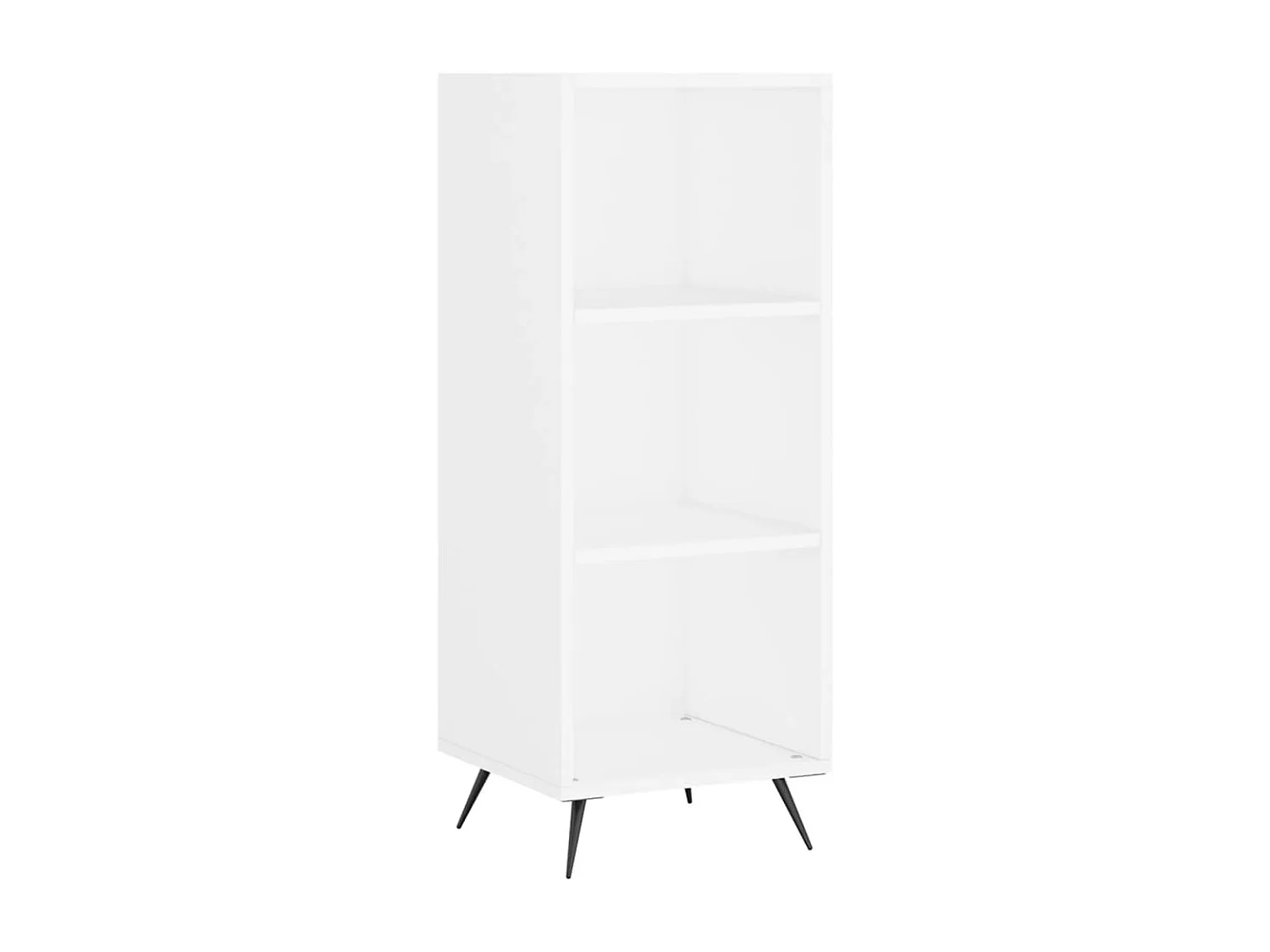 Armário alto 34,5x34x180 cm madeira processada branco