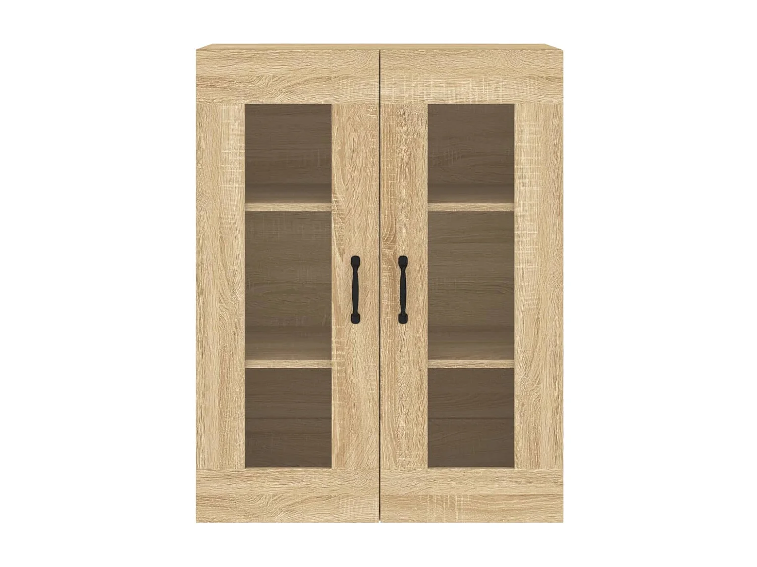 Armoires murales 2 pcs chêne sonoma bois d'ingénierie