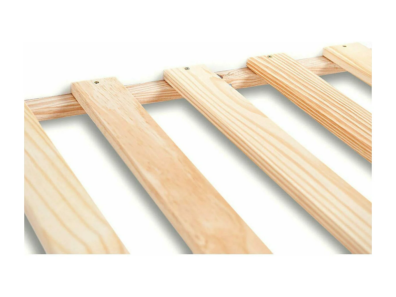 Sommier fagot 160x200 cm bois massif bois naturel MORO