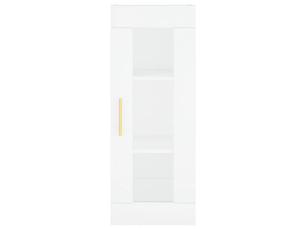 Highboard Weiß 34,5x34x180 cm Holzwerkstoff