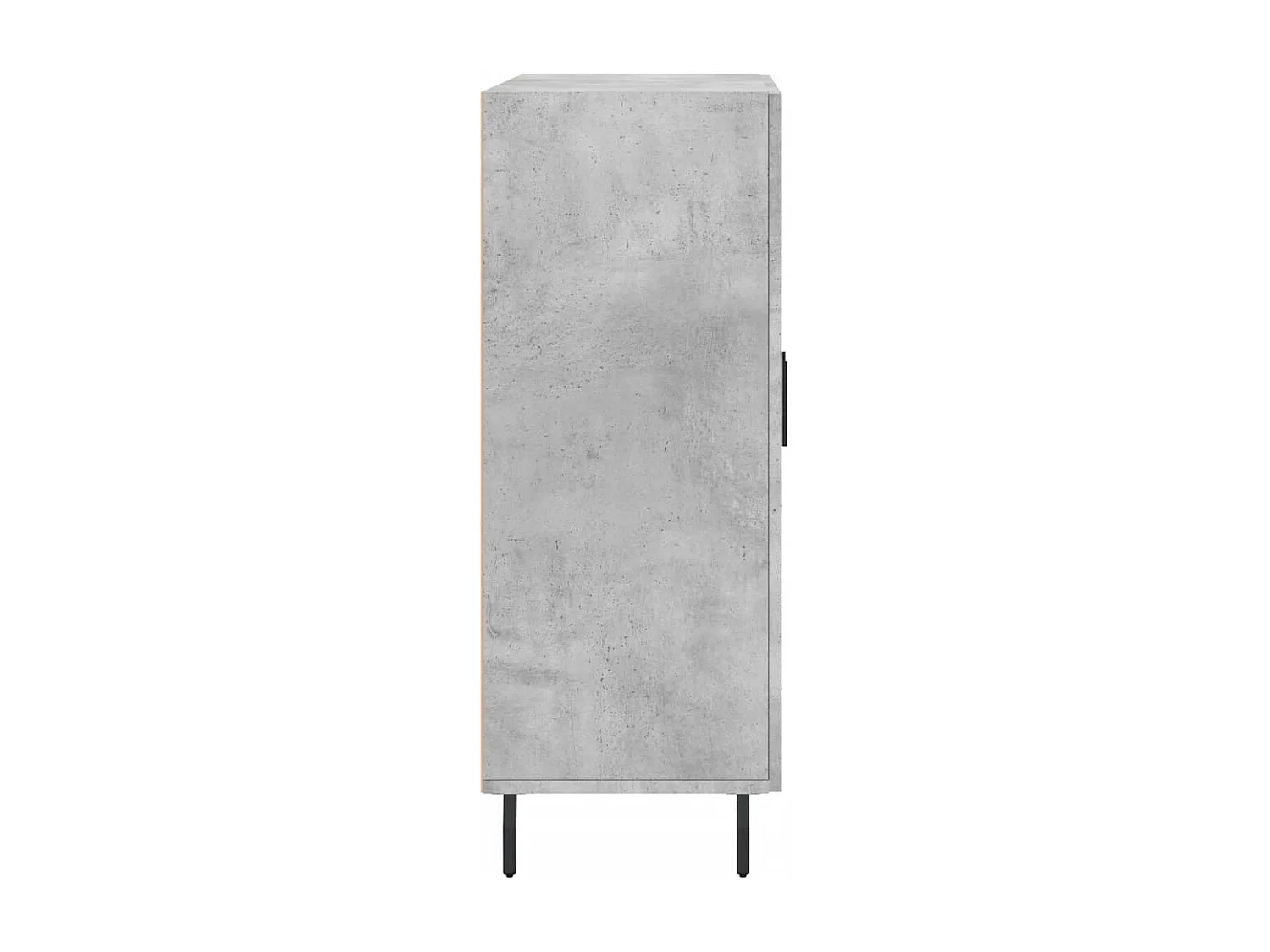 Buffet gris béton 69,5x34x90 cm bois d'ingénierie