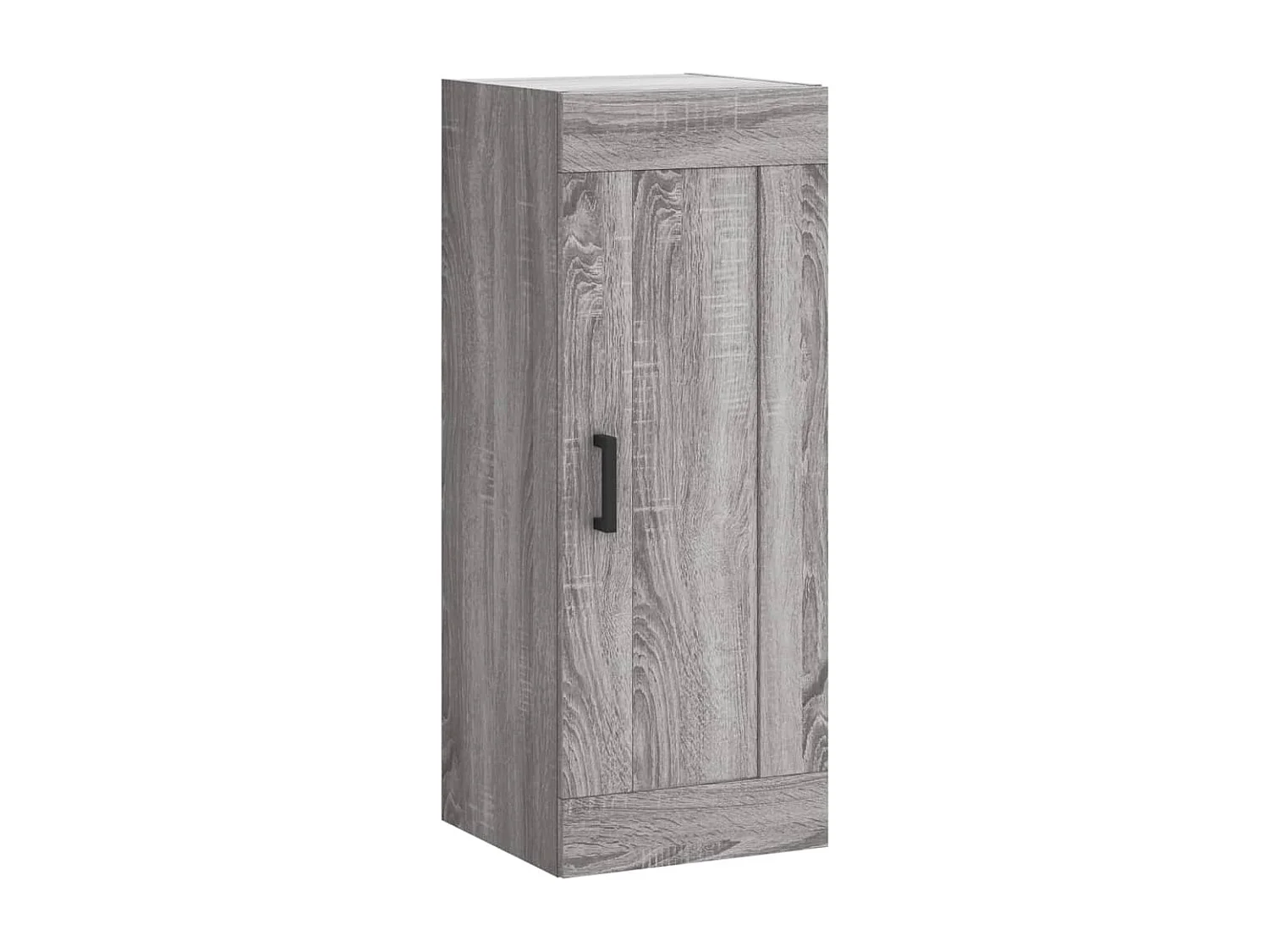 Buffet haut Sonoma gris 34,5x34x180 cm Bois d'ingénierie