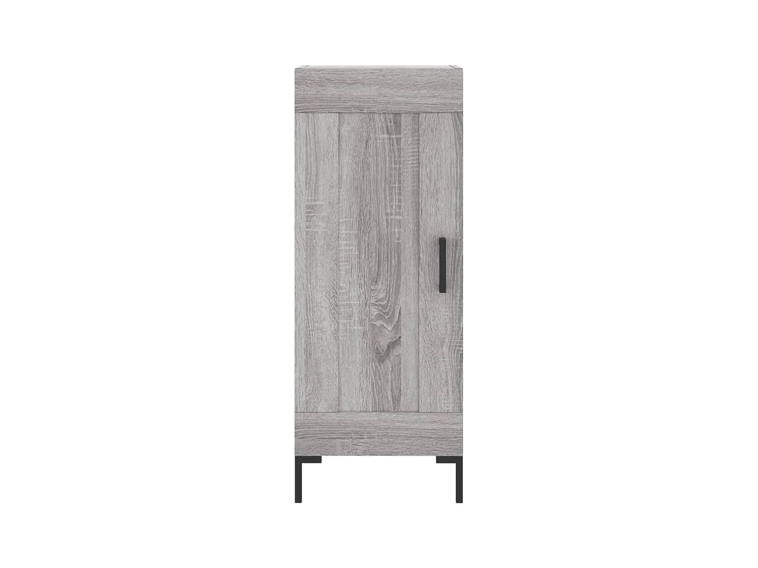 Highboard Grau Sonoma 34,5x34x180 cm Holzwerkstoff