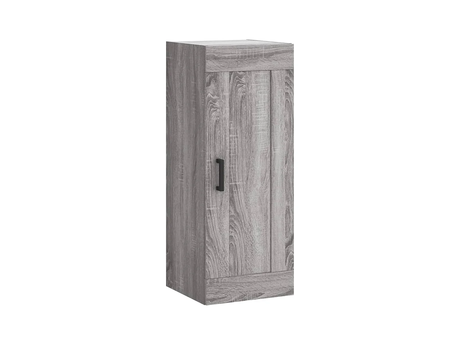 Highboard Grau Sonoma 34,5x34x180 cm Holzwerkstoff