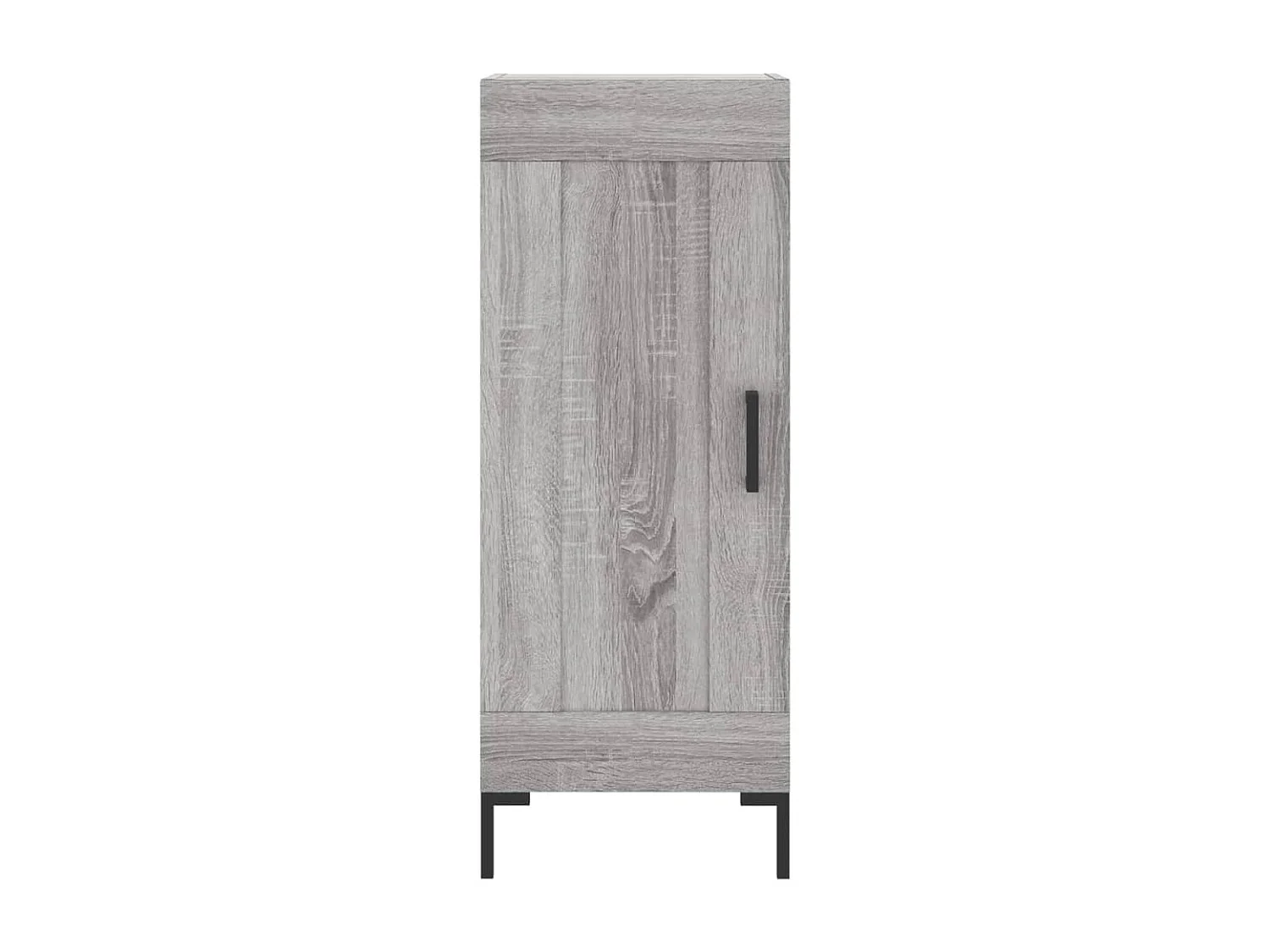 Highboard Grau Sonoma 34,5x34x180 cm Holzwerkstoff