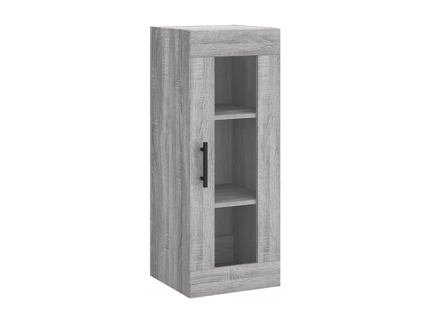 Armoire murale sonoma gris 34,5x34x90 cm