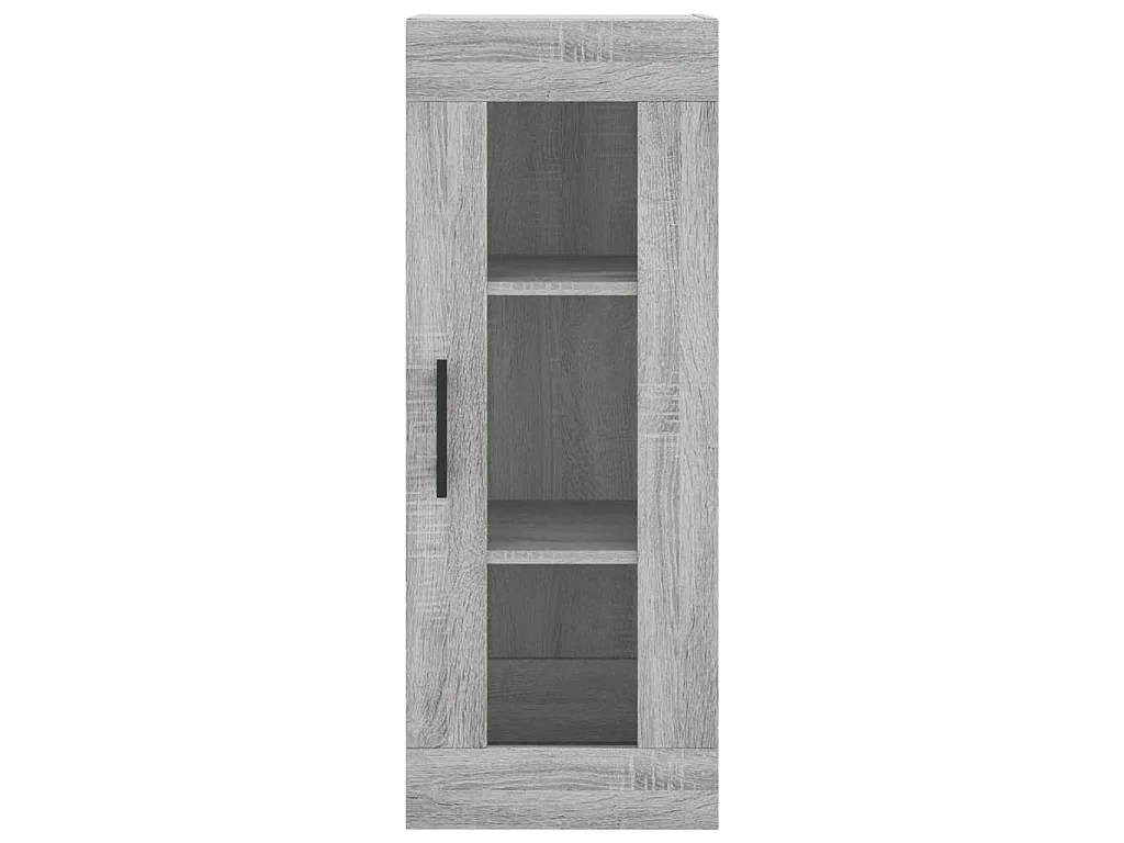 Mobile a Parete Grigio Sonoma 34,5x34x90 cm