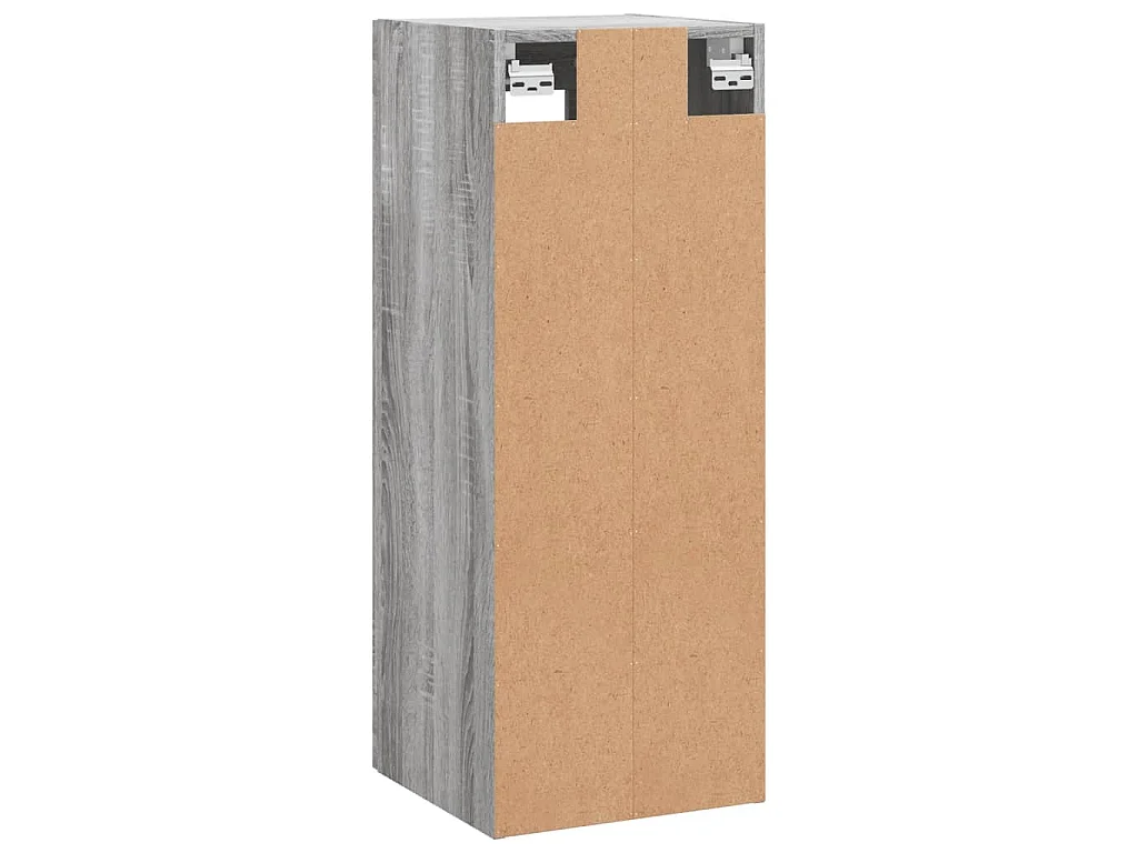 Mobile a Parete Grigio Sonoma 34,5x34x90 cm