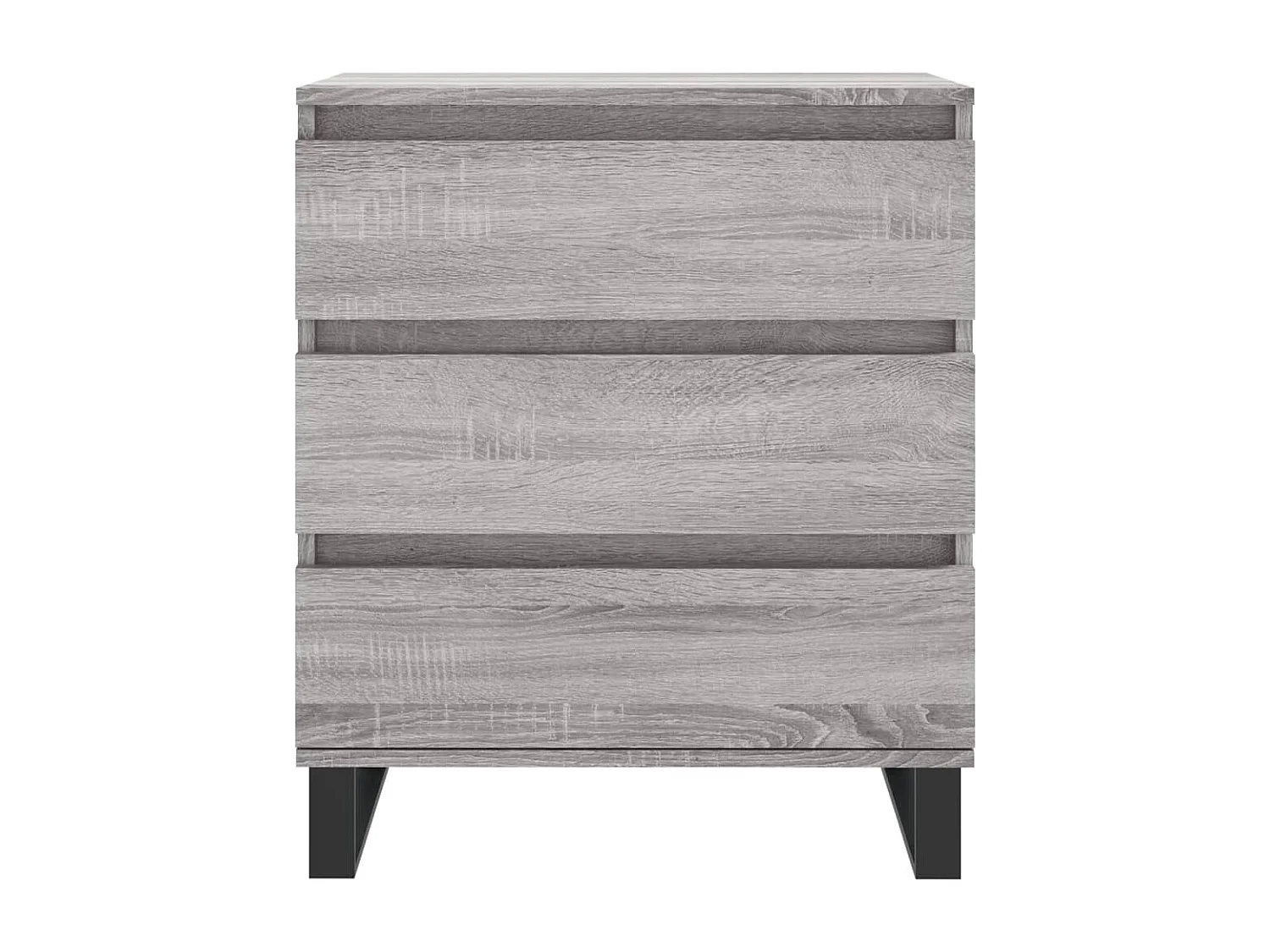 Buffet Sonoma gris 60x35x70 cm Bois d'ingénierie