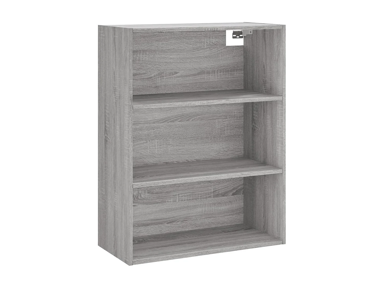 Buffet haut Sonoma gris 69,5x34x180 cm Bois d'ingénierie