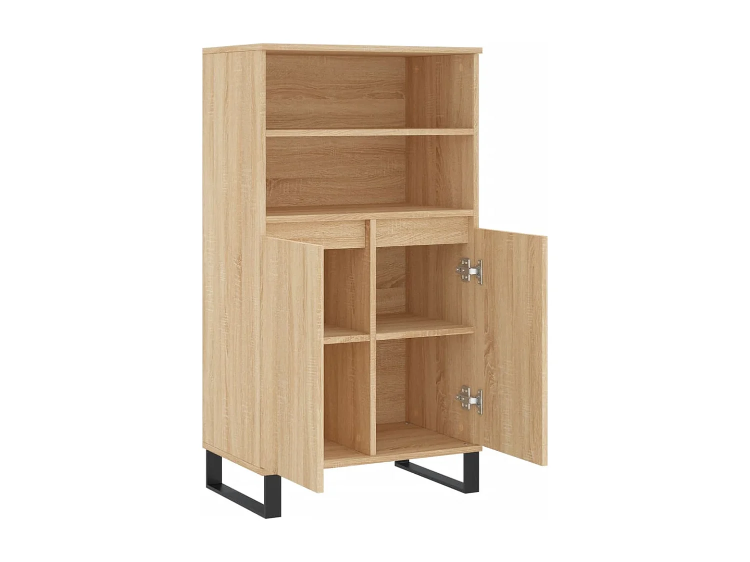 Buffet haut Chêne sonoma 60x36x110 cm Bois d'ingénierie