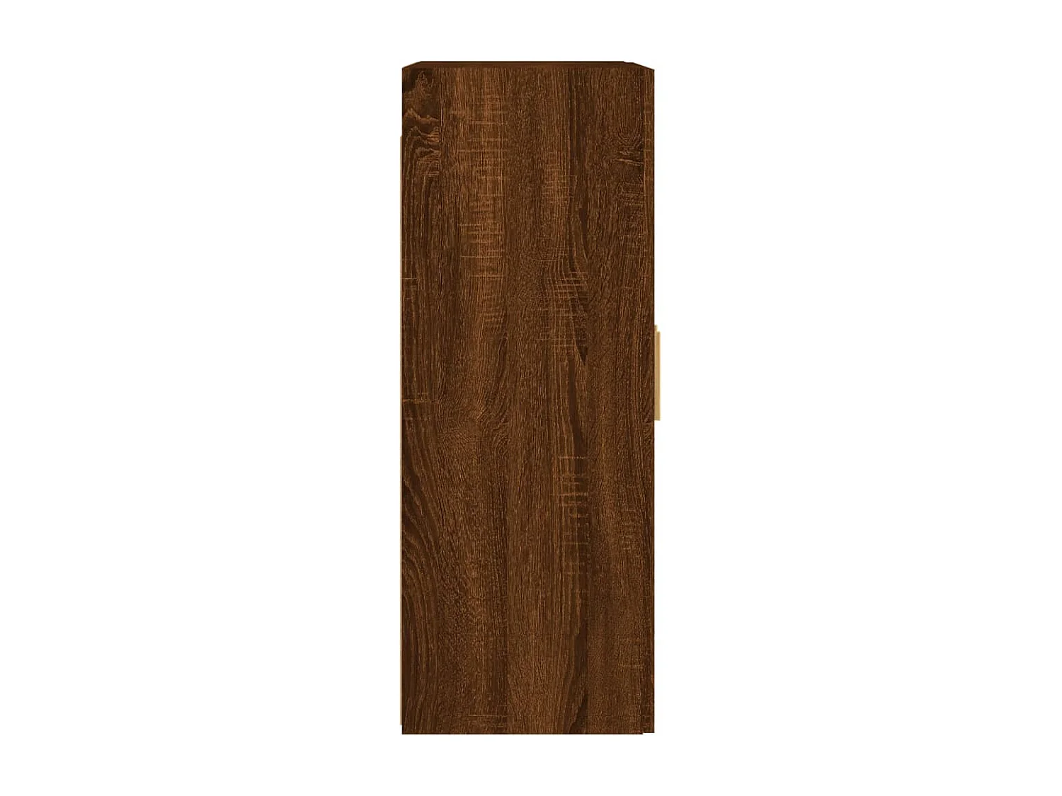 Armoires murales 2 pcs chêne marron bois d'ingénierie
