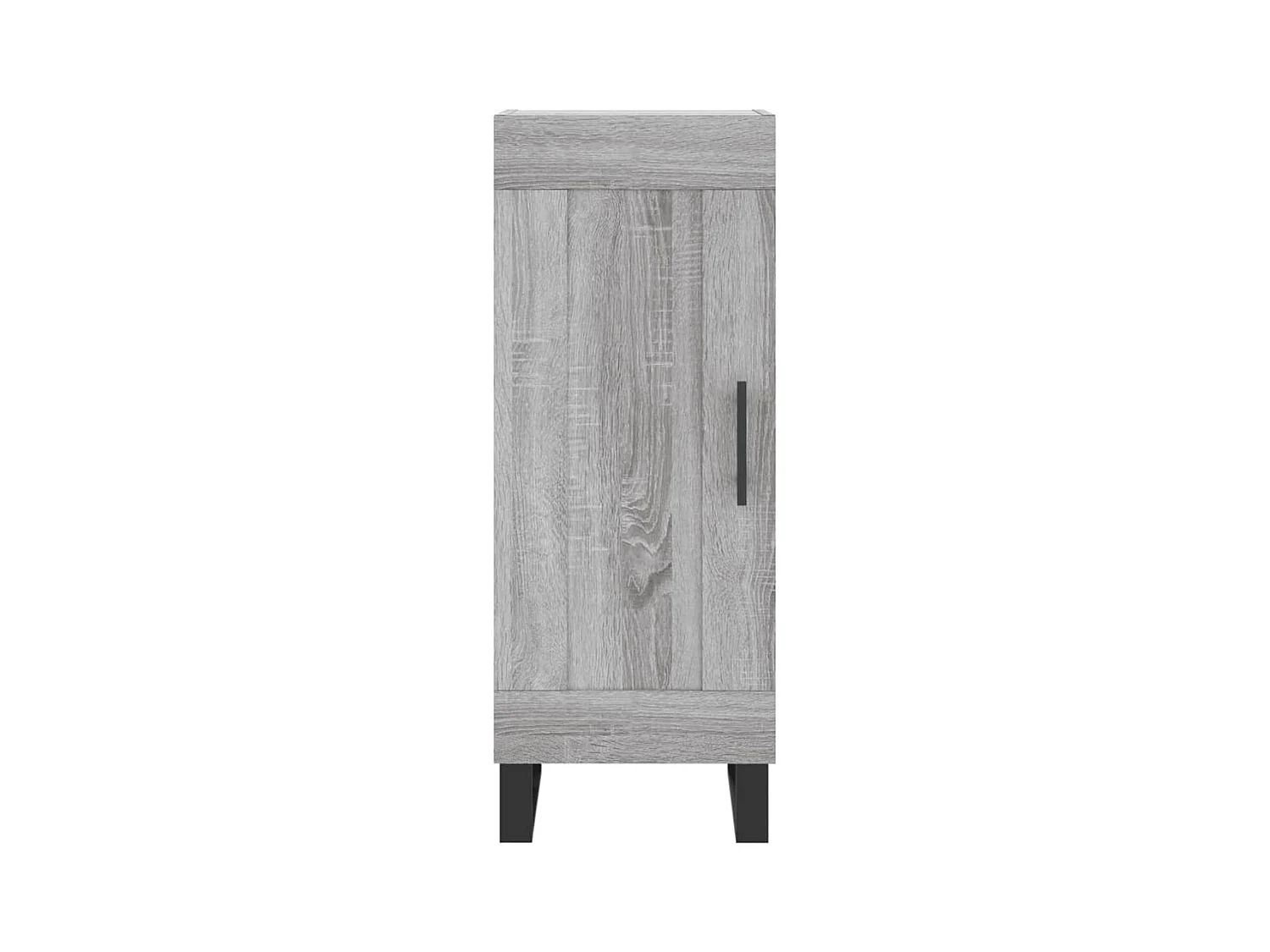 Highboard Grau Sonoma 34,5x34x180 cm Holzwerkstoff