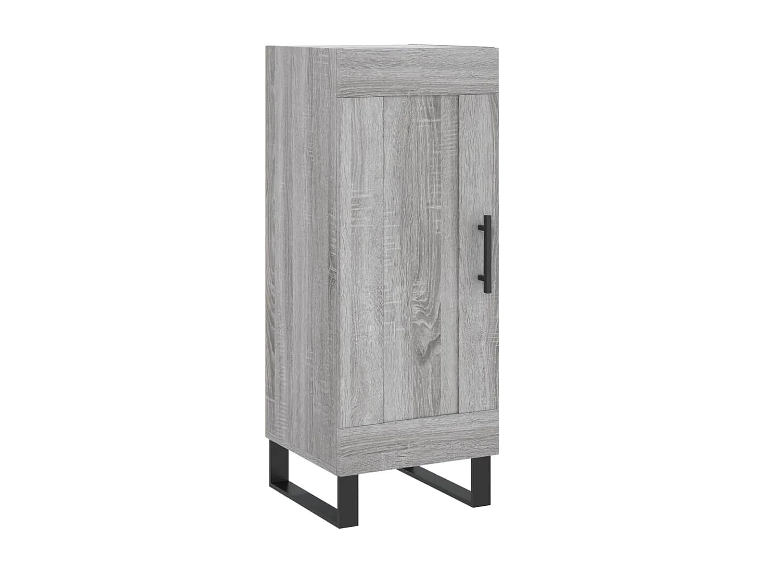Buffet haut Sonoma gris 34,5x34x180 cm Bois d'ingénierie