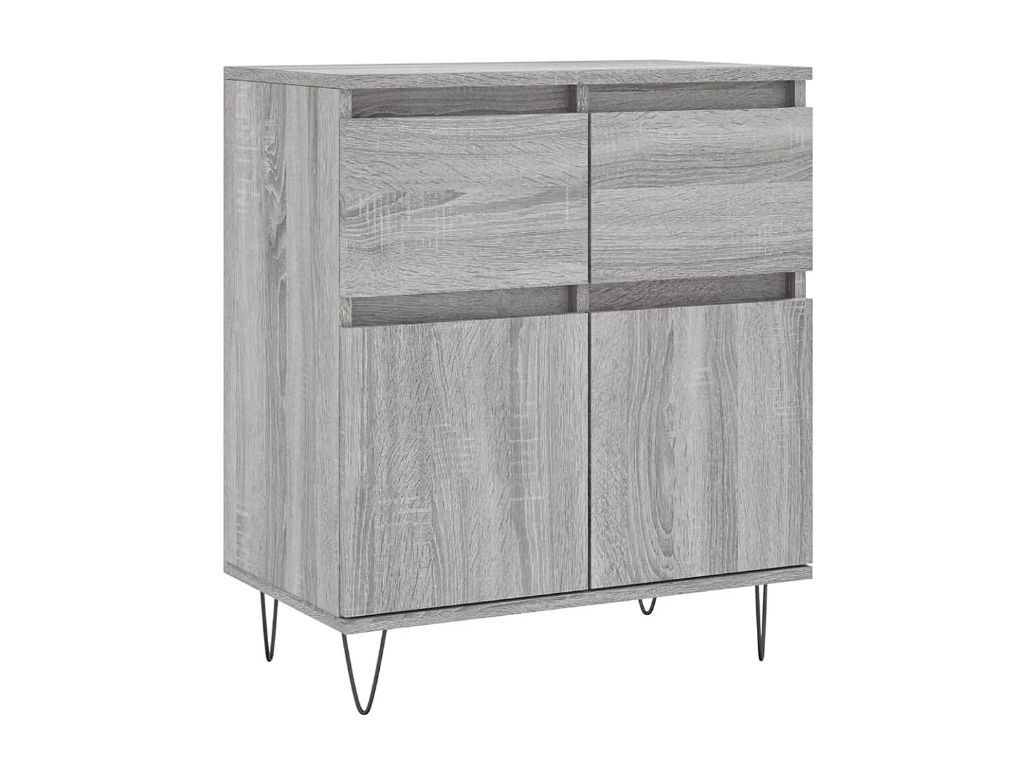 Buffet Sonoma gris 60x35x70 cm Bois d'ingénierie