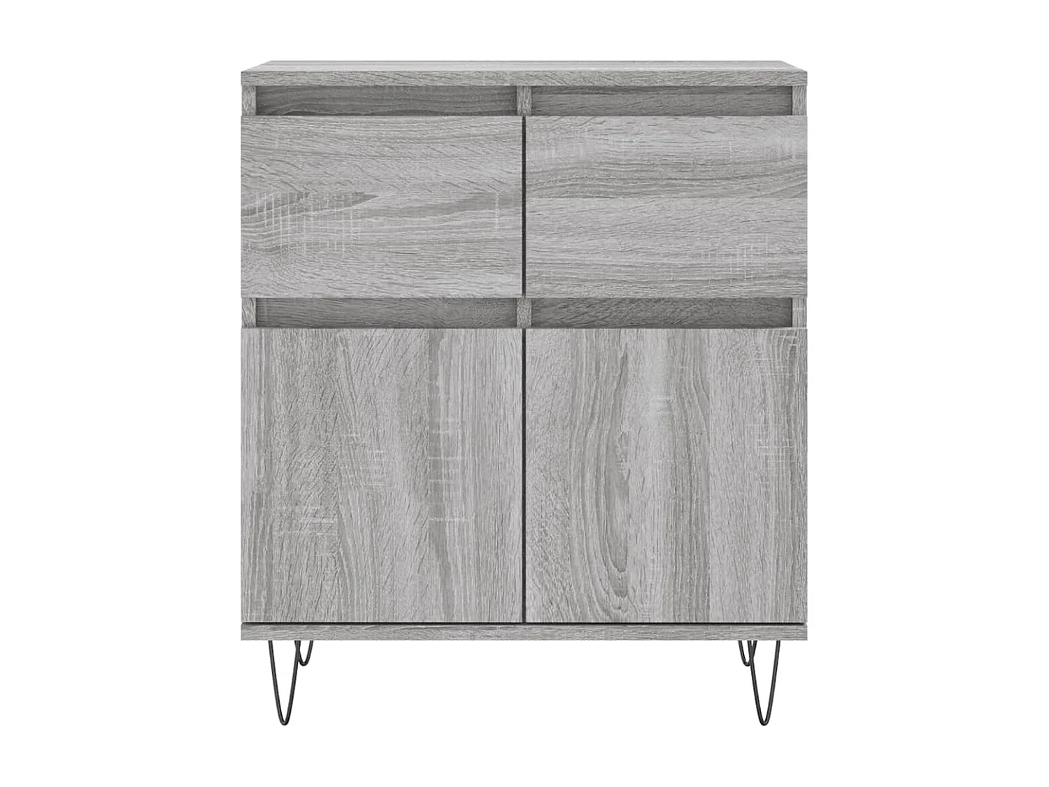 Buffet Sonoma gris 60x35x70 cm Bois d'ingénierie