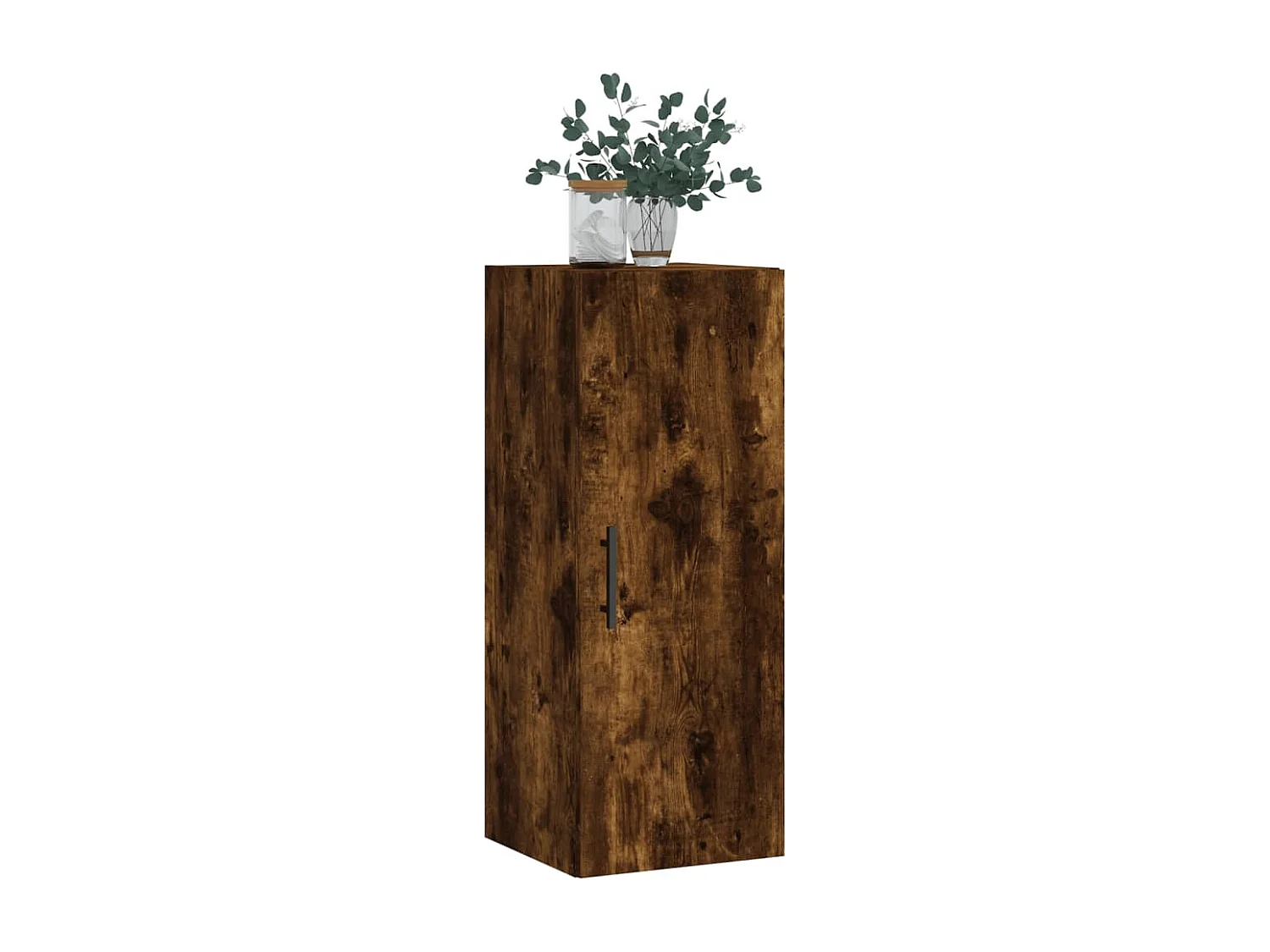 Armoire murale chêne fumé 34,5x34x90 cm